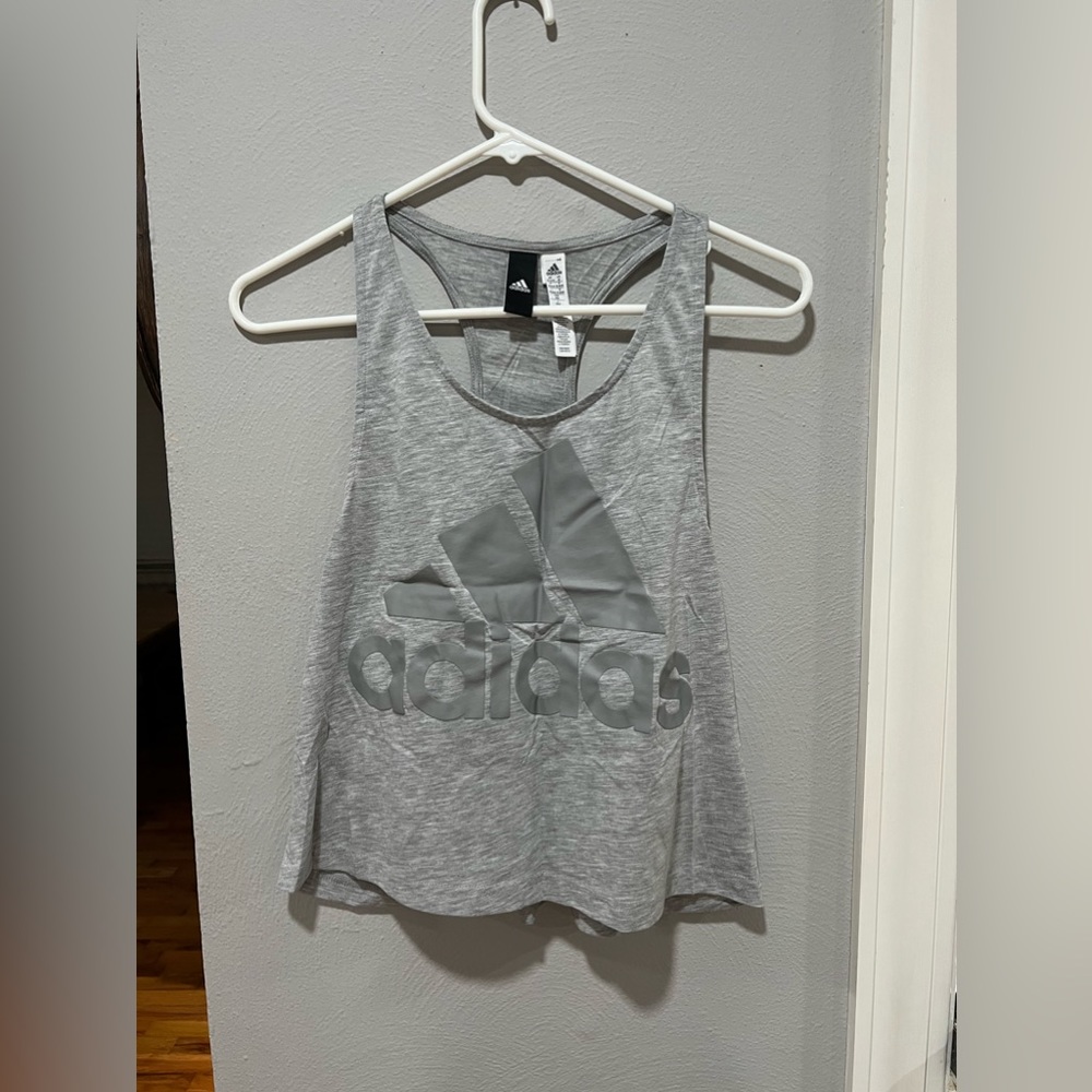 Adidas Cropped Racerback - Picture 3 of 5